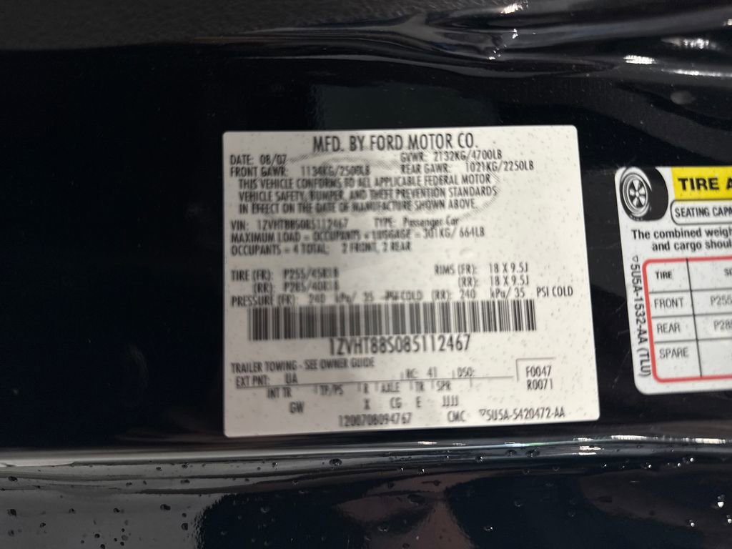 Used 2008 Ford Mustang Shelby GT500 RWD image 23
