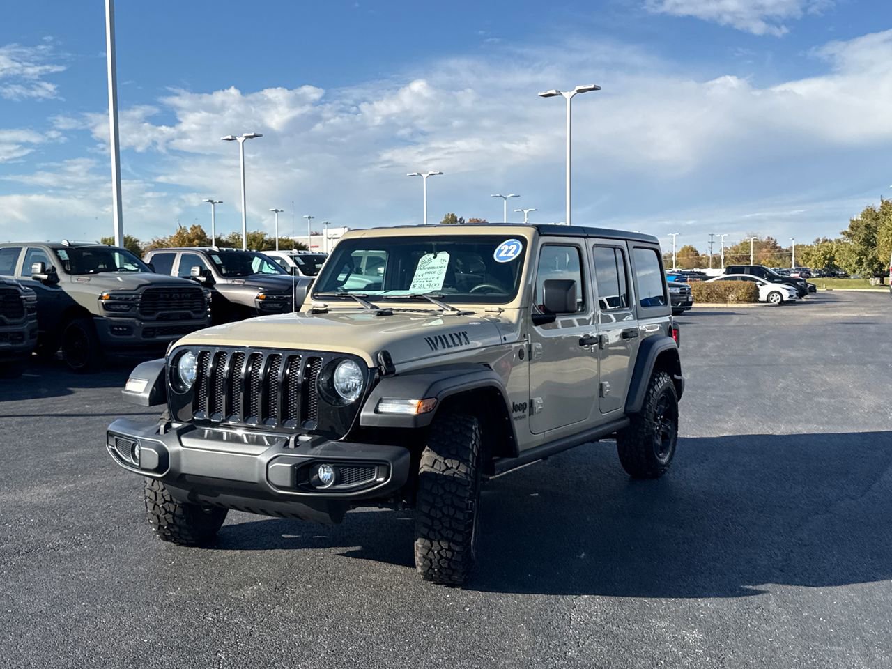 Used 2022 Jeep Wrangler Unlimited Sport image 7