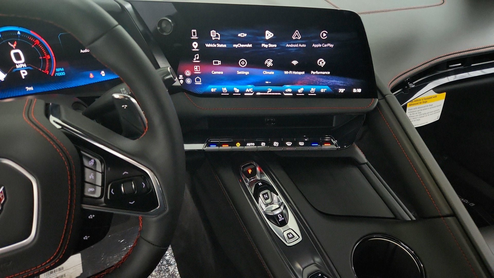 New 2027 Chevrolet Corvette Stingray Convertible w/ Stealth Interior Trim Package RWD image 21