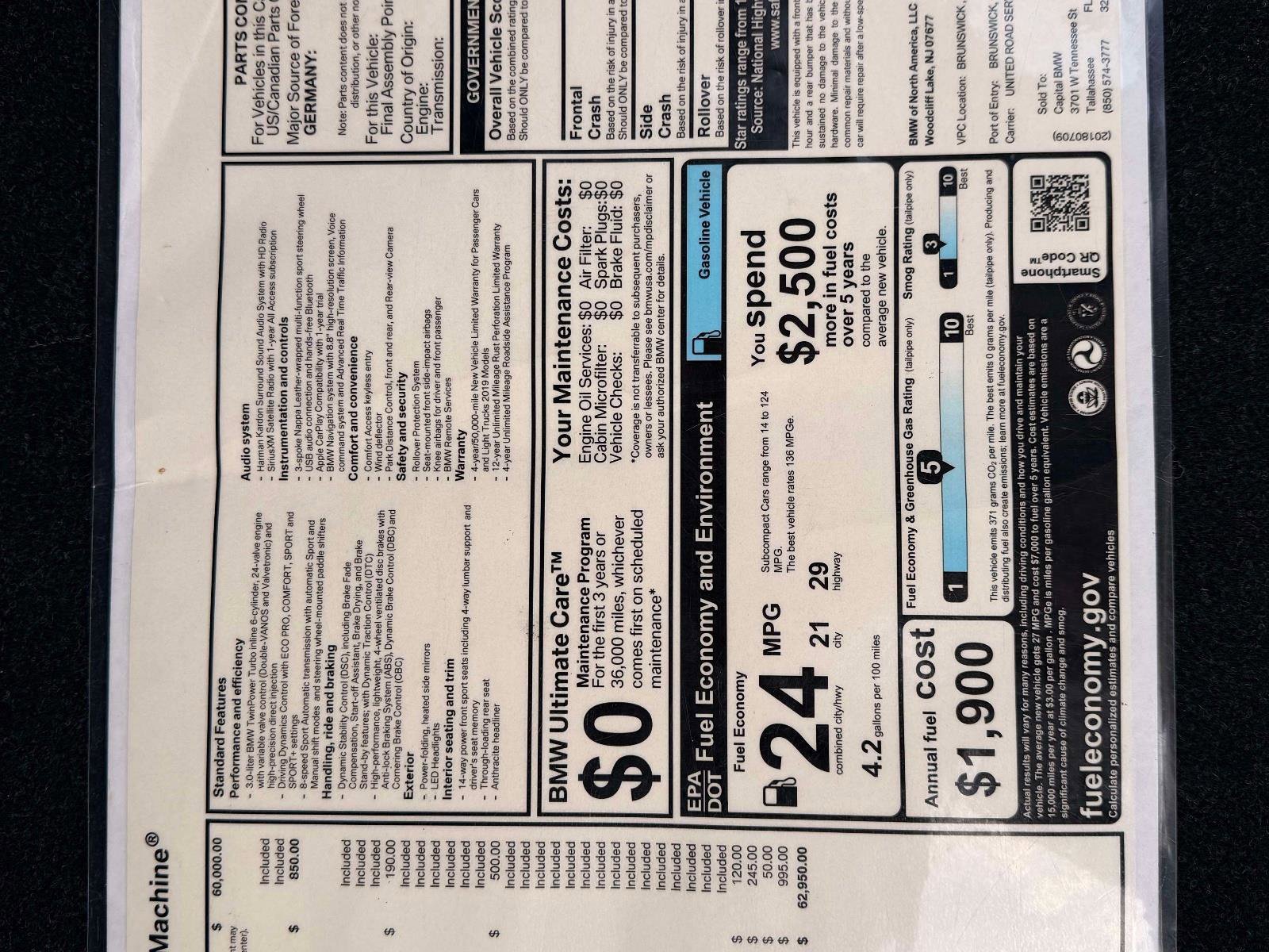 Used 2019 BMW 440i 440i w/ Convenience Package image 12