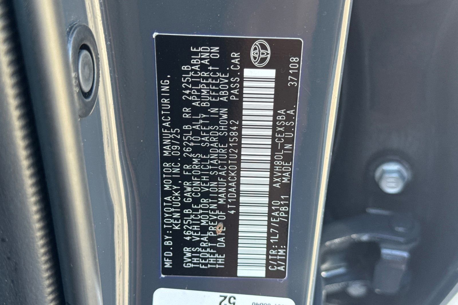 Used 2026 Toyota Camry SE FWD image 29