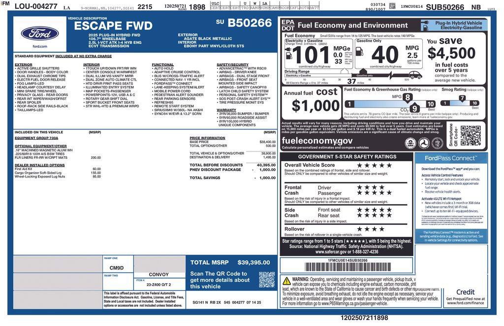 Used 2025 Ford Escape SE image 33