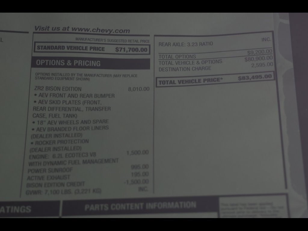 New 2026 Chevrolet Silverado 1500 ZR2 w/ ZR2 Bison Edition image 26