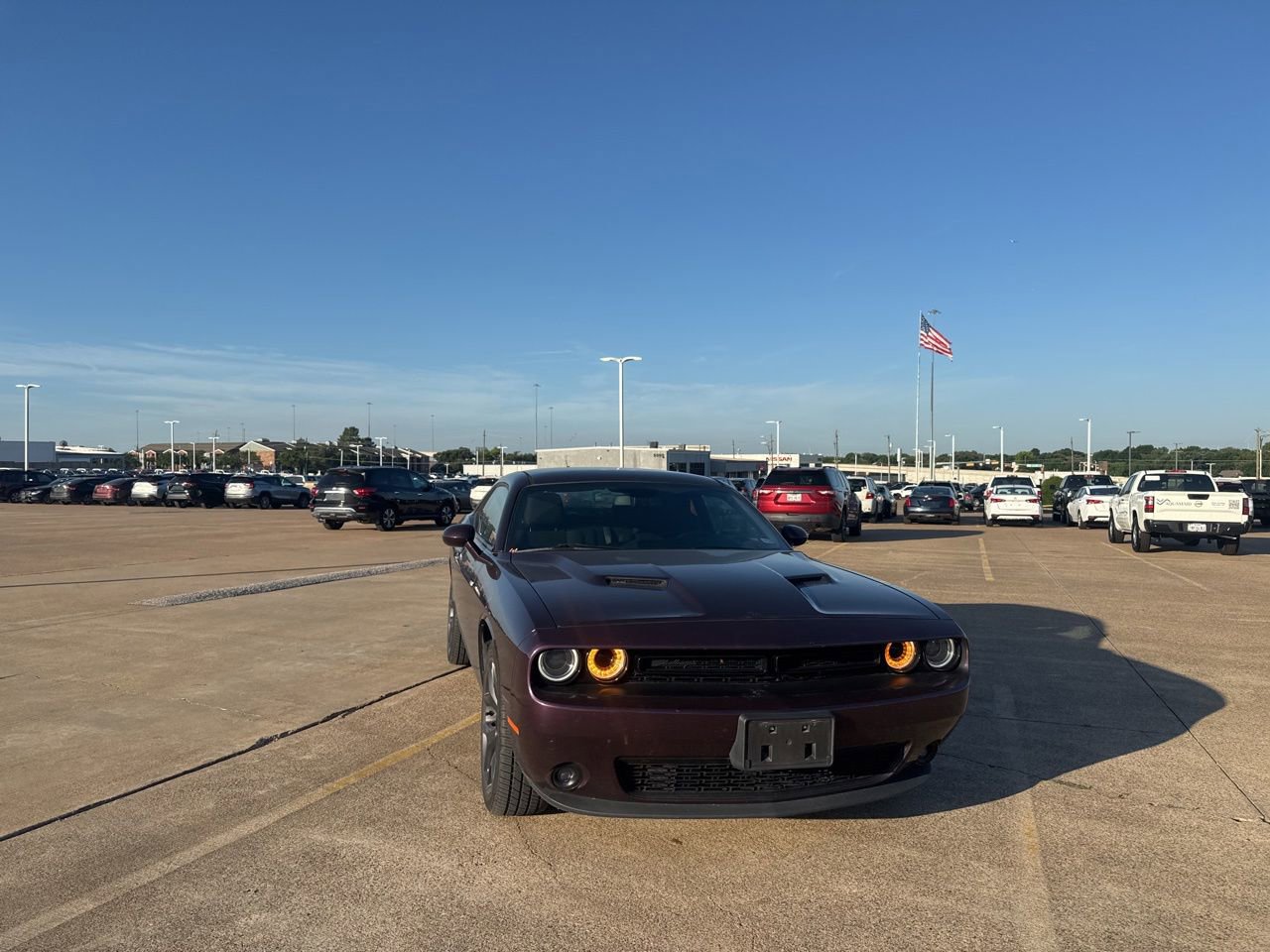 Used 2020 Dodge Challenger SXT w/ Blacktop Package RWD image 3