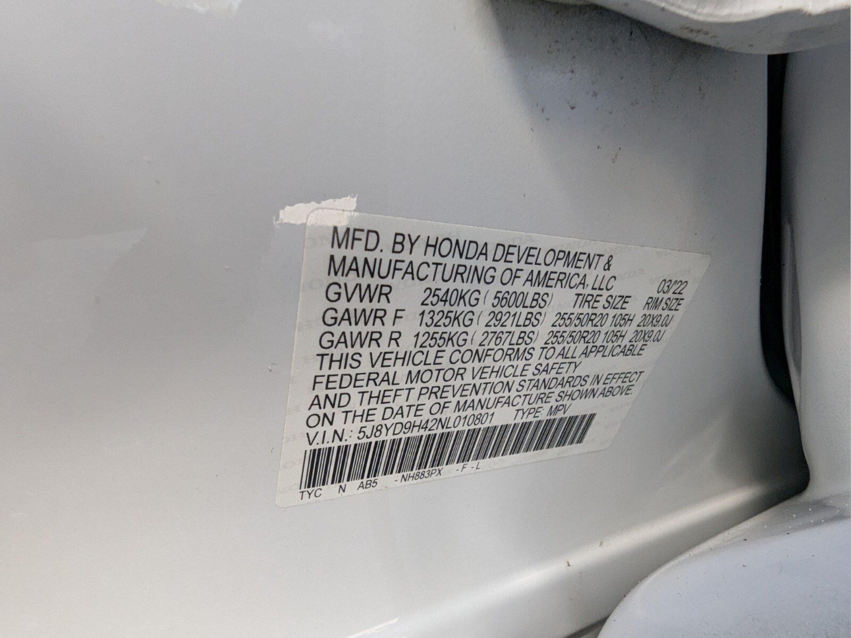 Used 2022 Acura MDX w/ Technology Package FWD image 36