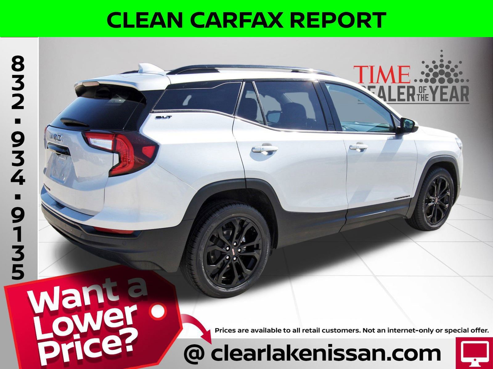 Used 2022 GMC Terrain SLT w/ Tech Package image 7