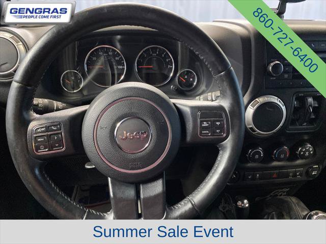 Certified 2017 Jeep Wrangler Unlimited Sahara w/ Connectivity Group AWD/4WD image 19
