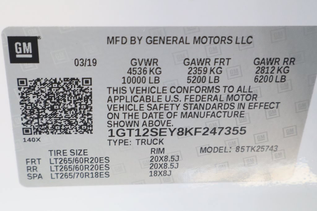 Certified 2019 GMC Sierra 2500 Denali w/ Duramax Plus Package AWD/4WD image 34