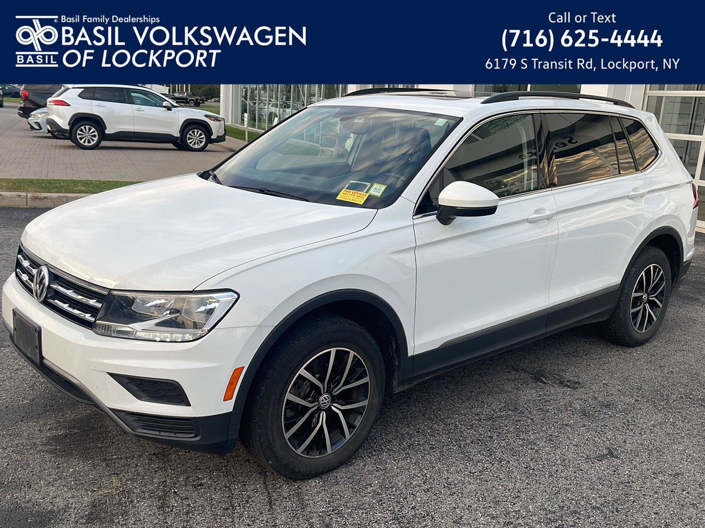 Used 2021 Volkswagen Tiguan SE w/ Panoramic Sunroof Package