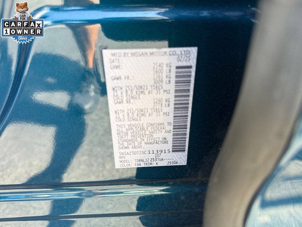 Certified 2025 Nissan Murano Platinum w/ Cargo Package AWD/4WD image 31