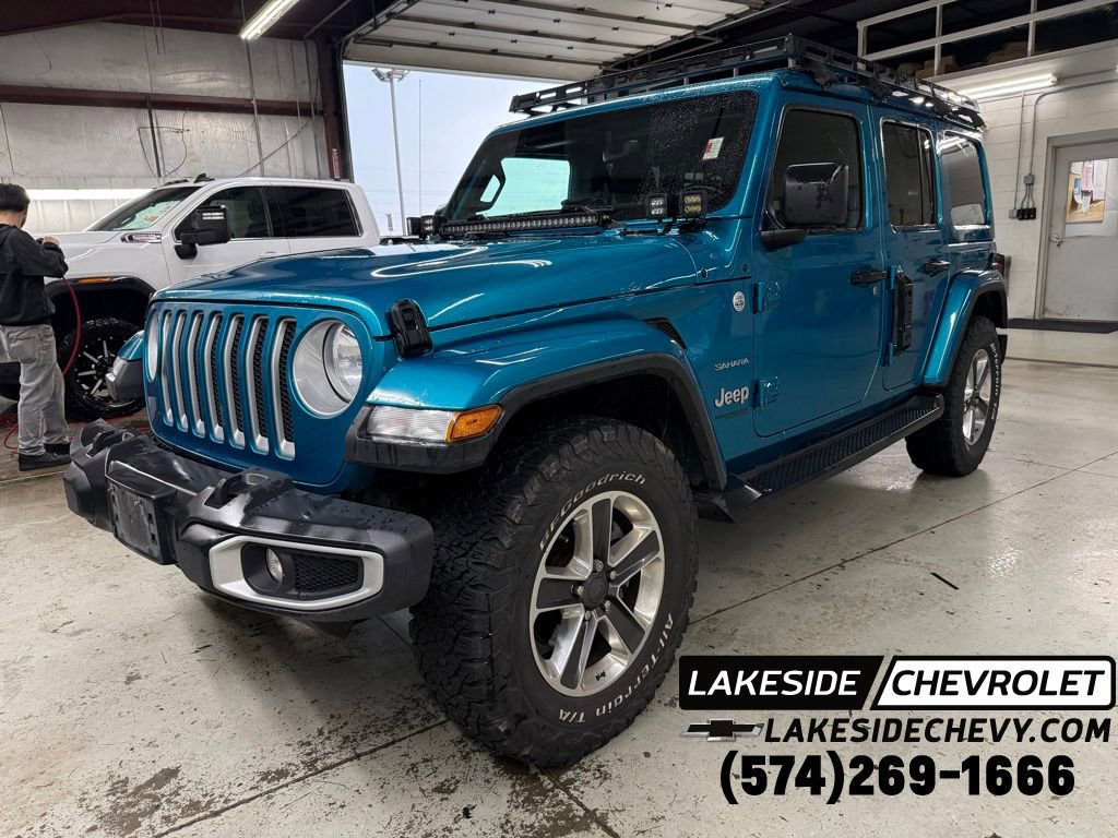 Used 2019 Jeep Wrangler Unlimited Sahara w/ Uconnect 4C Nav & Sound Group