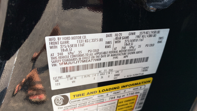 Used 2021 Ford Expedition XLT AWD/4WD image 27