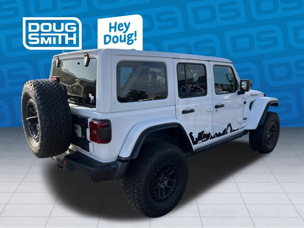 Certified 2022 Jeep Wrangler Unlimited Rubicon w/ Xtreme Recon 35" Tire Package AWD/4WD image 5