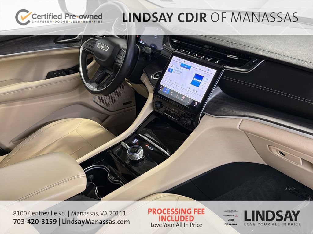 Certified 2022 Jeep Grand Cherokee L Limited AWD/4WD image 12