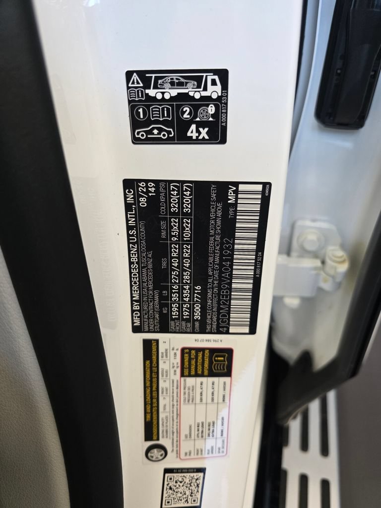 New 2027 Mercedes-Benz EQS 400 4MATIC SUV image 23