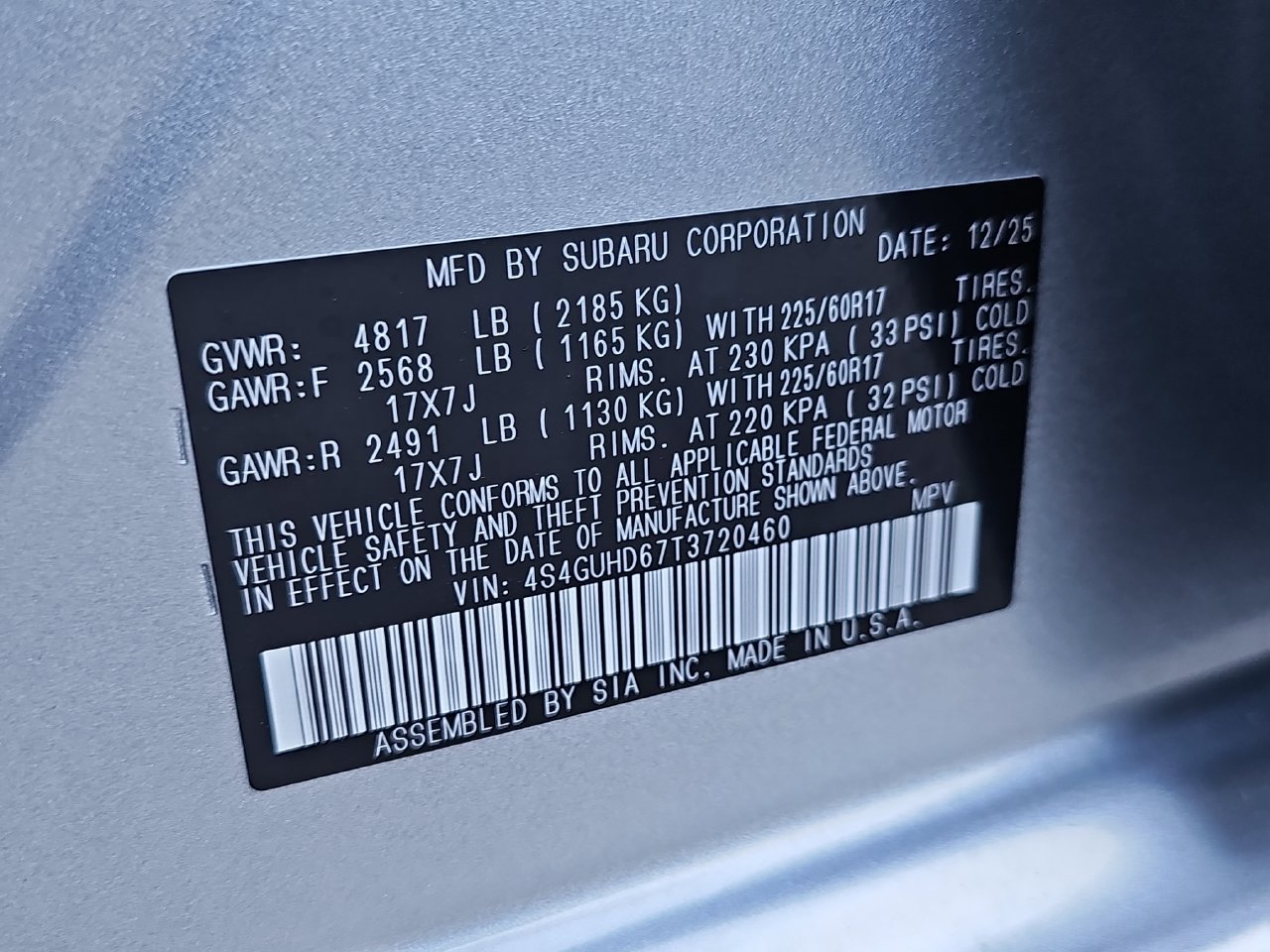 Certified 2026 Subaru Crosstrek 2.5i Premium AWD/4WD image 40