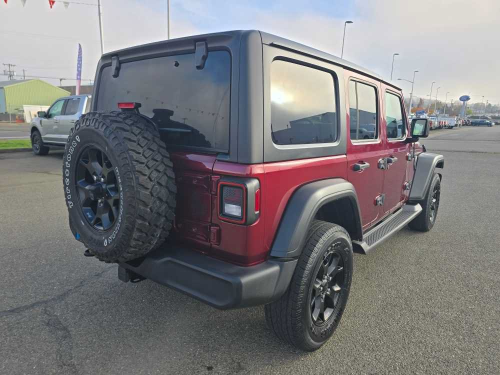 Used 2021 Jeep Wrangler Unlimited Sport AWD/4WD image 3
