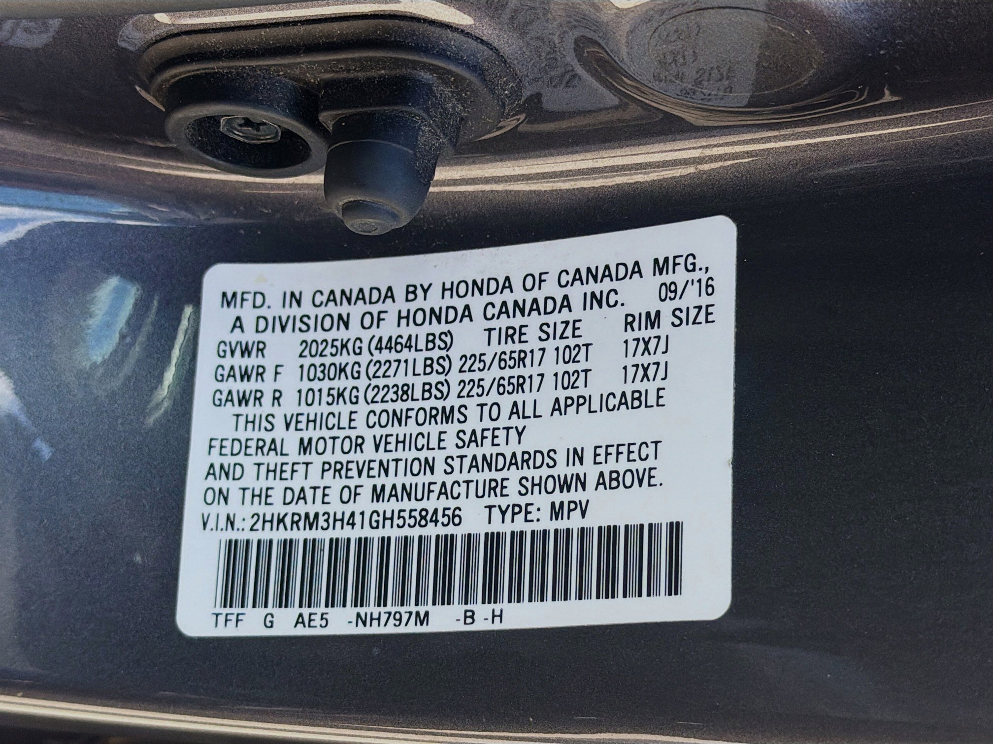 Used 2016 Honda CR-V SE image 38