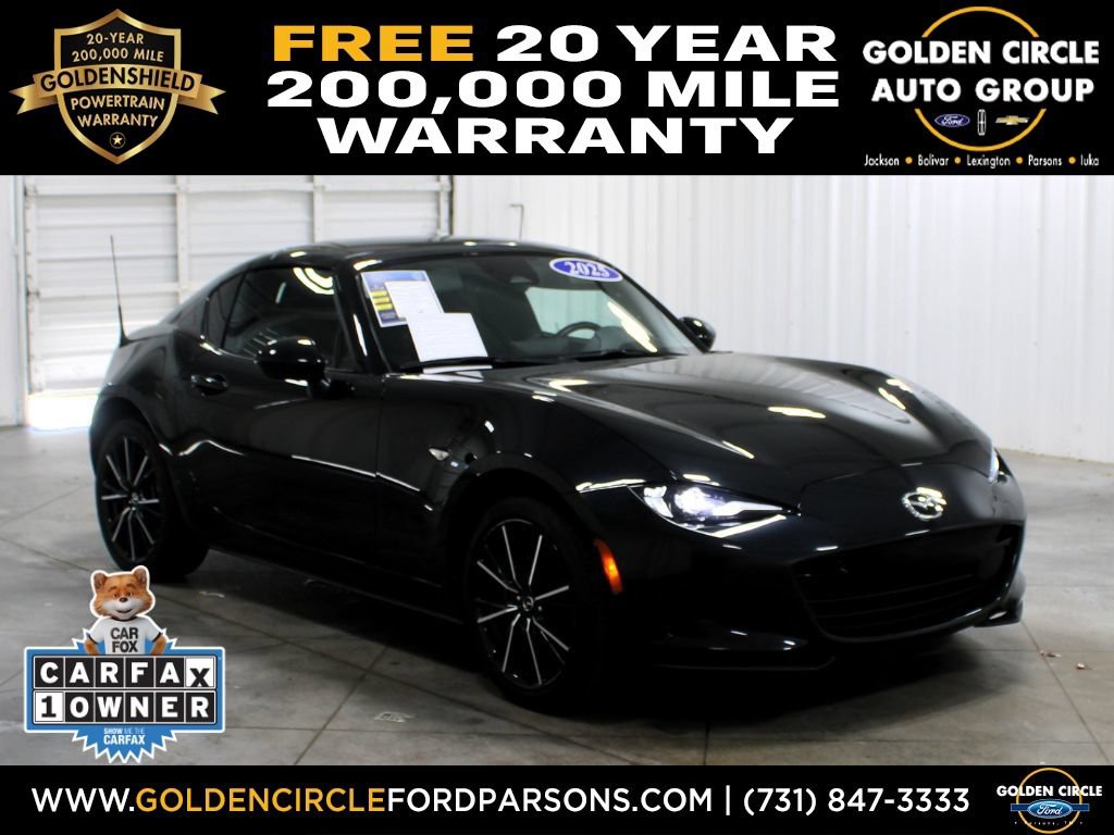 Used 2025 MAZDA MX-5 Miata RF Grand Touring RWD 360° Tour