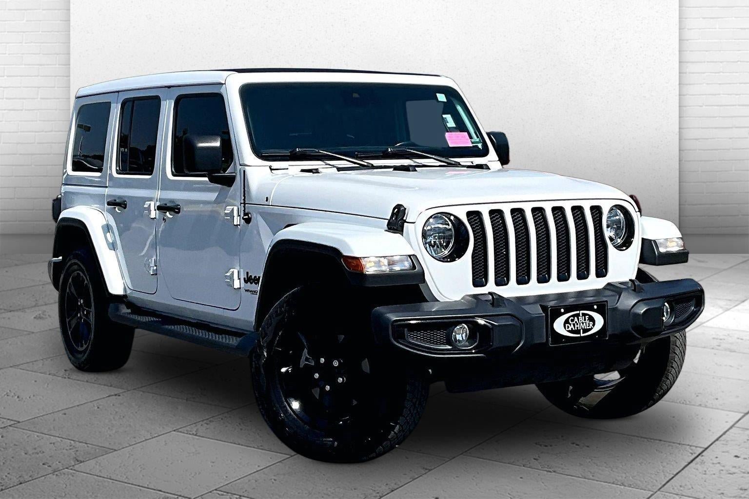 Used 2021 Jeep Wrangler Unlimited Sahara AWD/4WD image 1