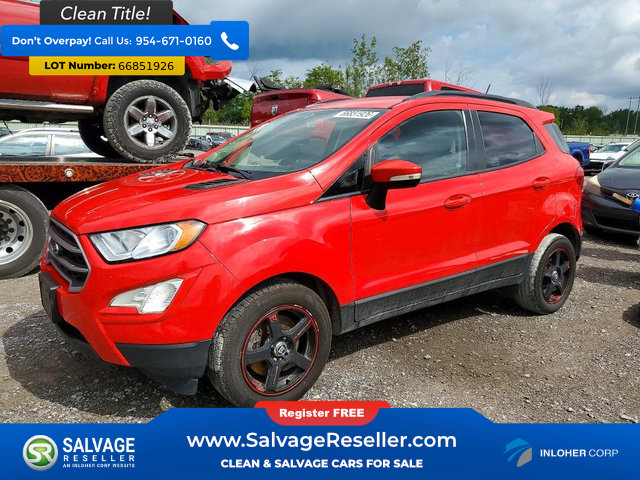 Used 2018 Ford EcoSport SE w/ SE Convenience Package