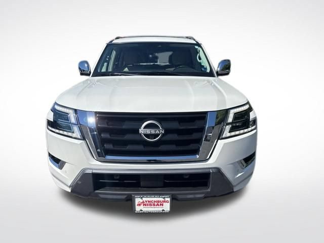 Used 2024 Nissan Armada Platinum w/ Captain's Chairs Package AWD/4WD image 2