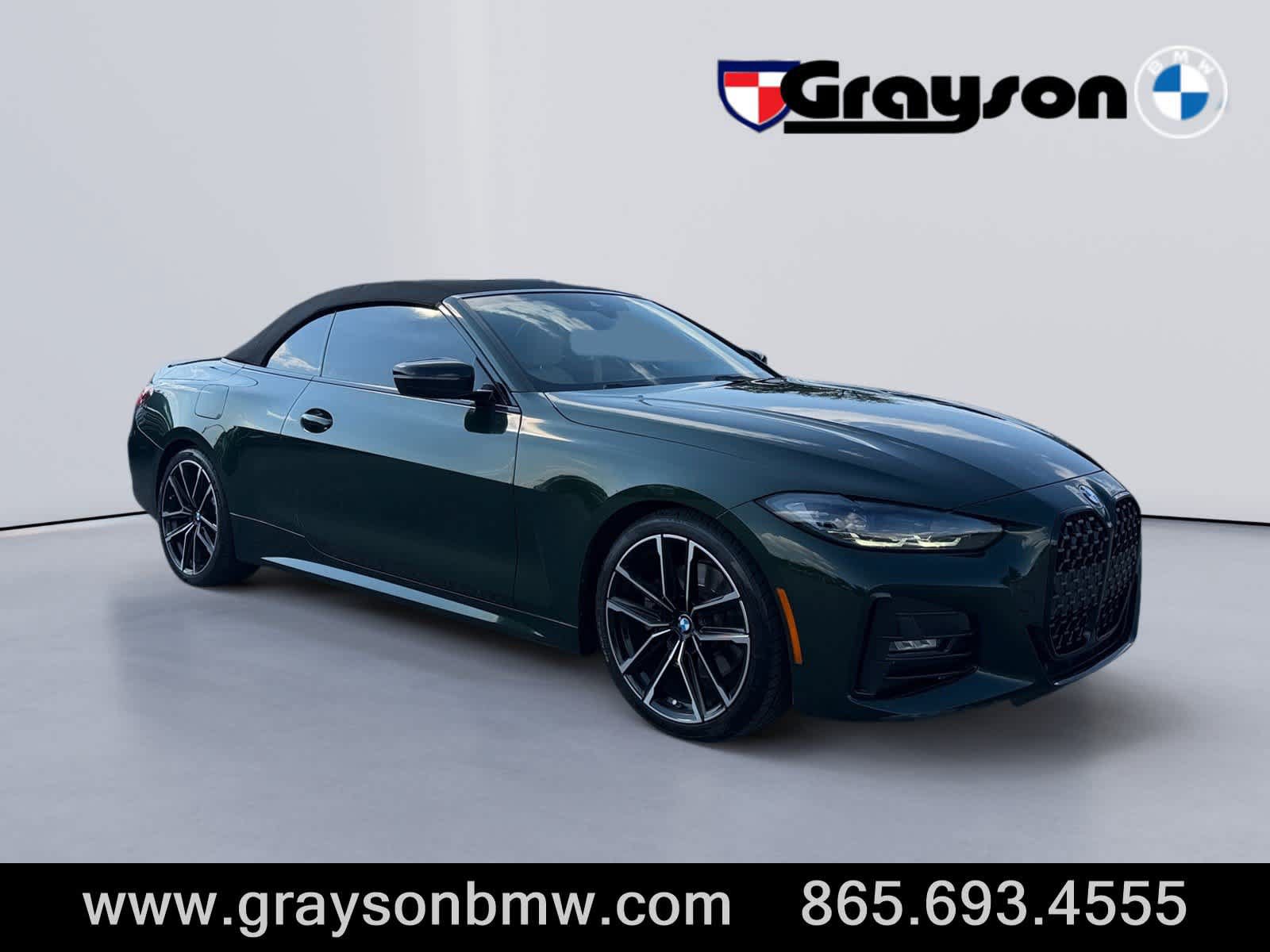 Used 2022 BMW 430i Convertible w/ M Sport Package RWD image 1