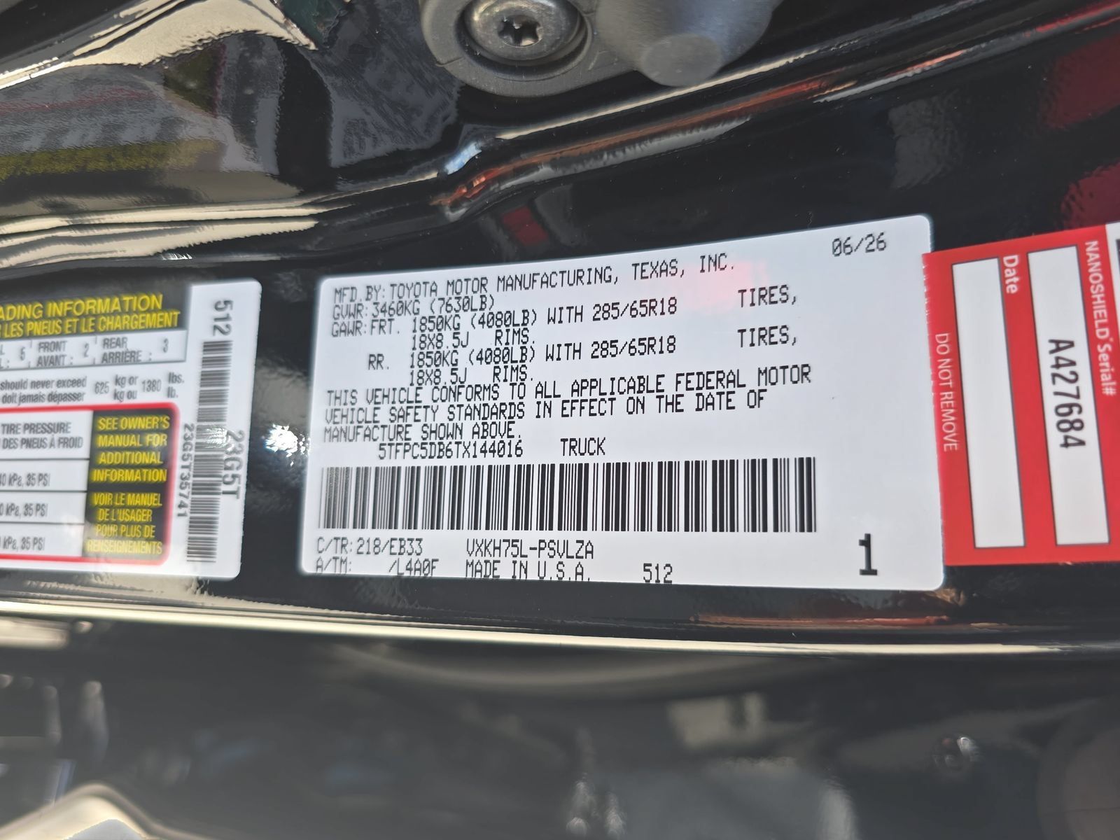 New 2026 Toyota Tundra TRD Pro AWD/4WD image 35