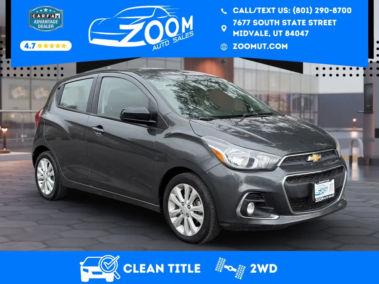 Used 2017 Chevrolet Spark LT image 1
