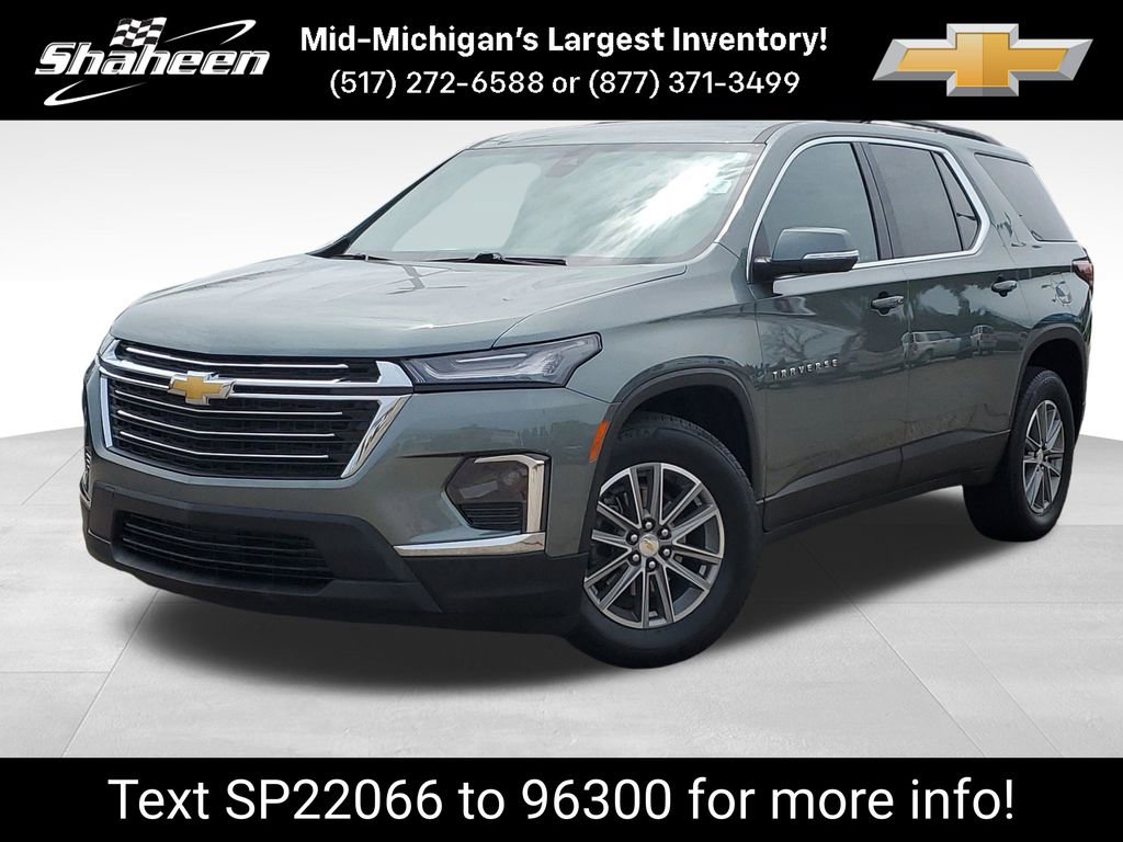 Certified 2023 Chevrolet Traverse LT w/ LPO, Floor Liner Package AWD/4WD image 1