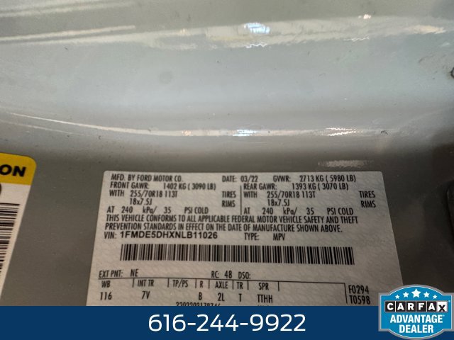Used 2022 Ford Bronco Outer Banks AWD/4WD image 27