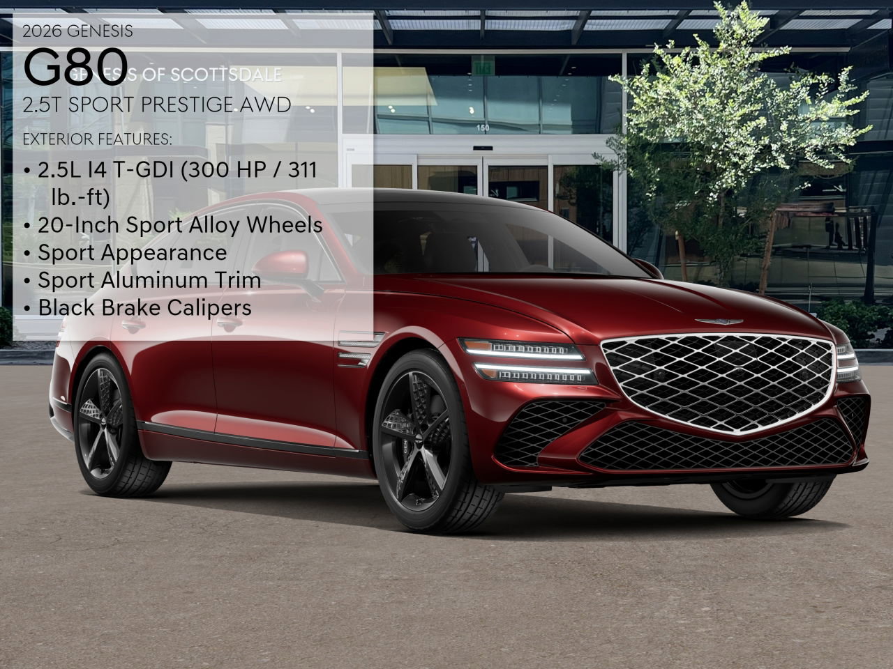 Certified 2026 Genesis G80 2.5T Sport Prestige image 3