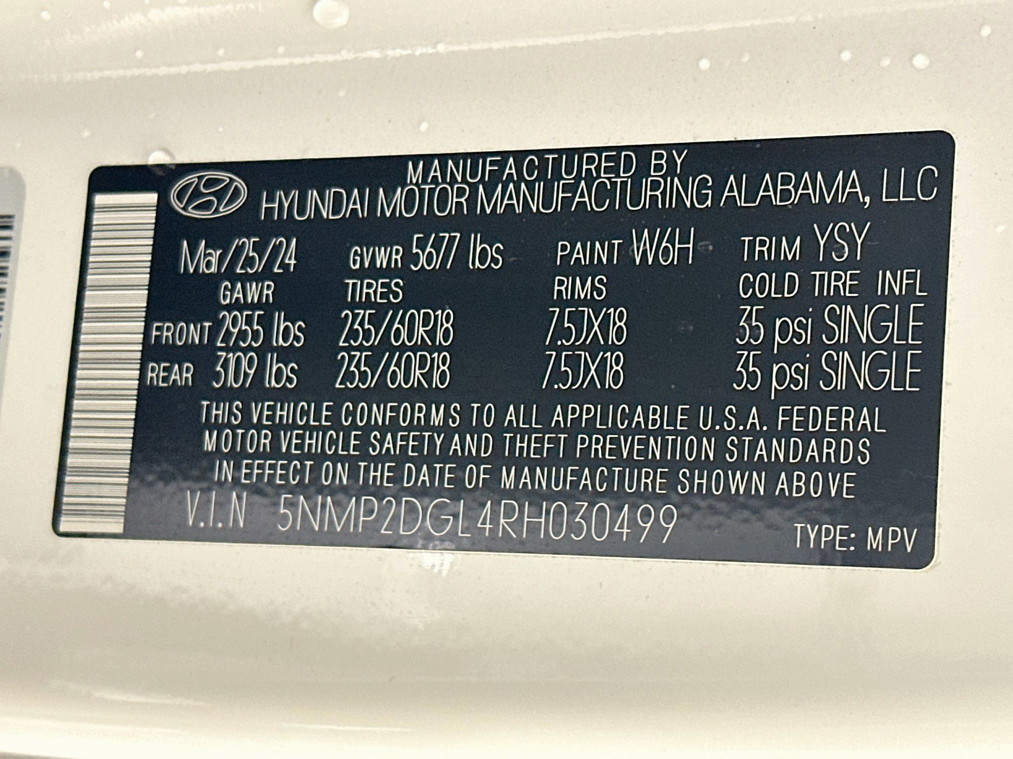 Used 2024 Hyundai Santa Fe SEL AWD/4WD image 12