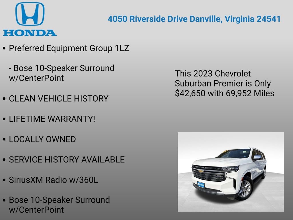 Used 2023 Chevrolet Suburban Premier image 27