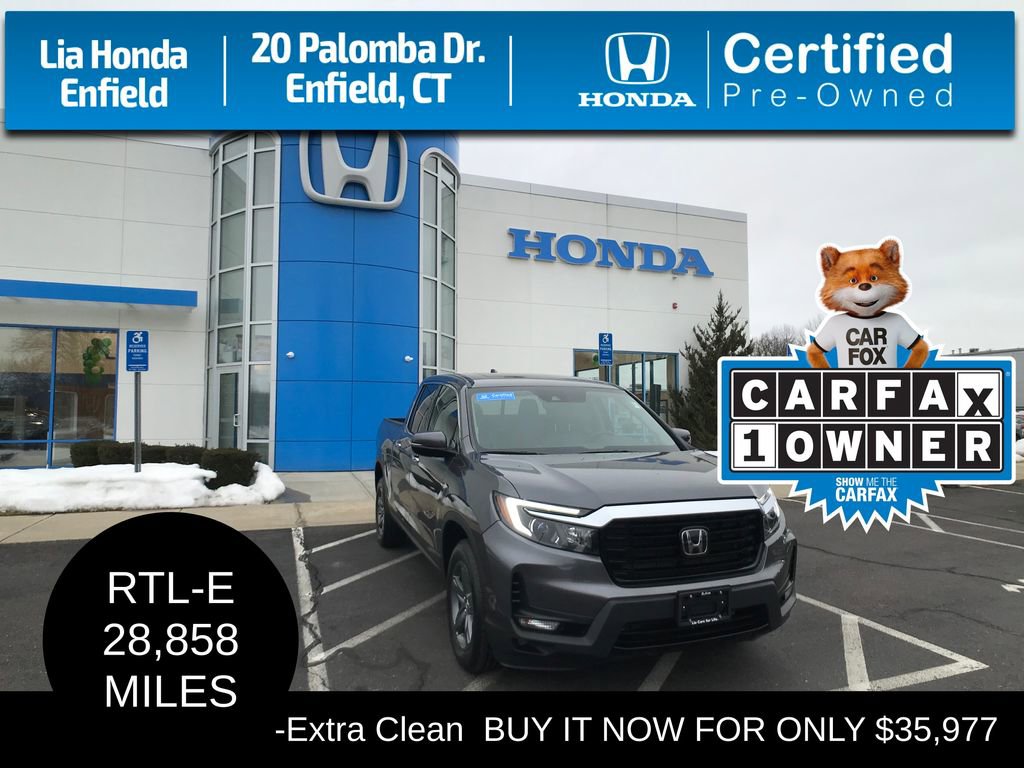 Certified 2023 Honda Ridgeline RTL-E