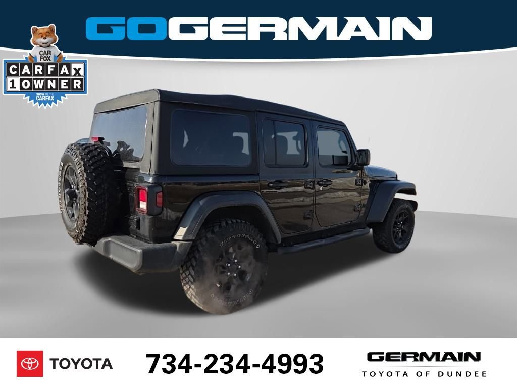Used 2021 Jeep Wrangler Unlimited Willys image 8