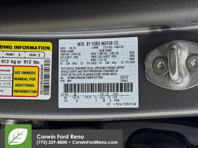 New 2025 Ford Bronco Sport Heritage w/ Convenience Package image 33