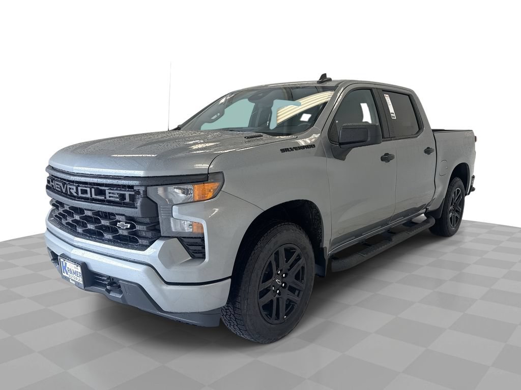New 2026 Chevrolet Silverado 1500 Custom w/ Turbomax Blackout Package