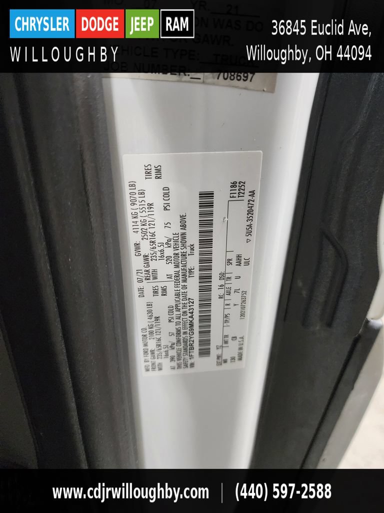 Used 2021 Ford Transit 250 Low Roof AWD image 42