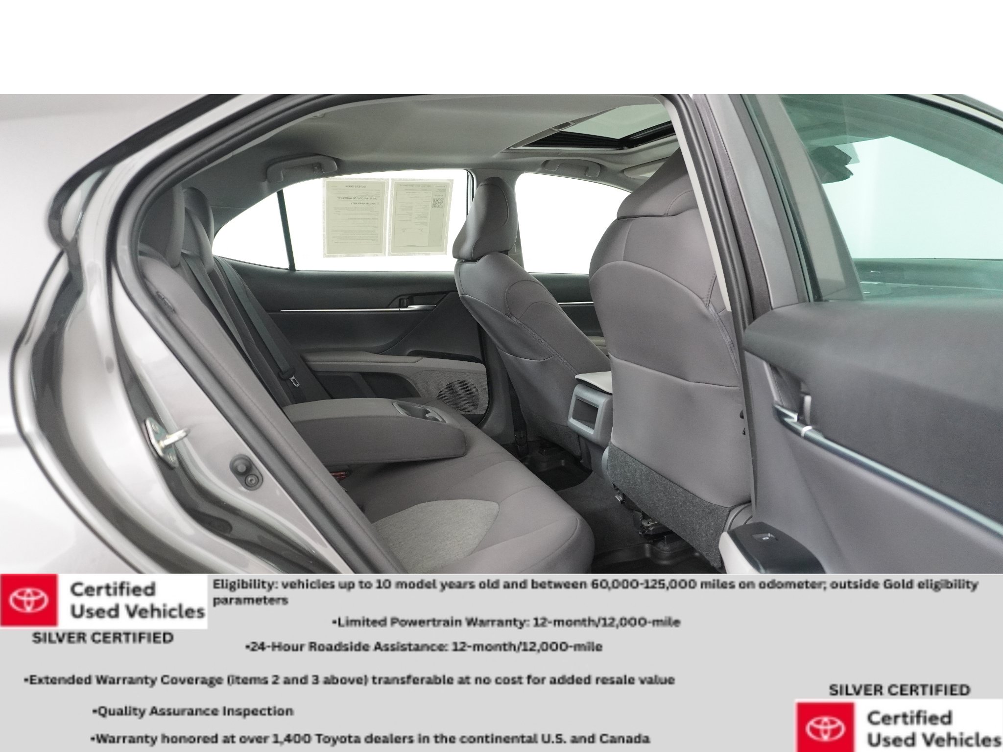 Certified 2020 Toyota Camry LE w/ Sunroof Package FWD image 12