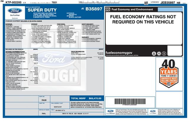 Certified 2018 Ford F350 Lariat w/ Chrome Package image 6