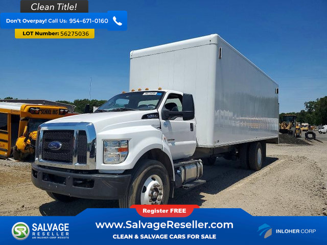 Used 2021 Ford F750 2WD Regular Cab Super Duty image 3