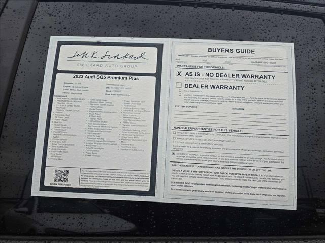 Used 2023 Audi SQ5 Premium Plus w/ Premium Plus Package AWD/4WD image 17