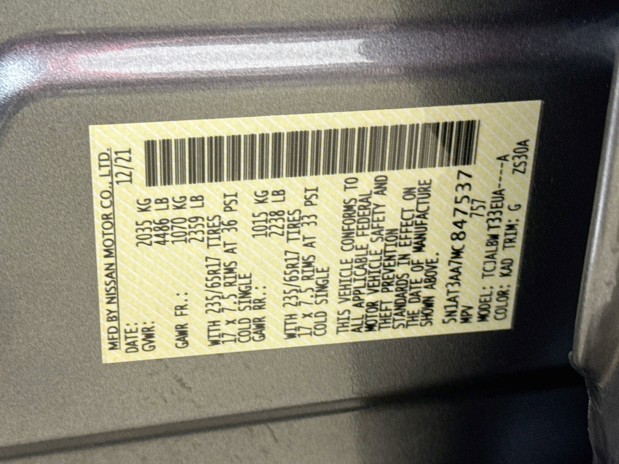 Used 2021 Nissan Rogue S FWD image 29