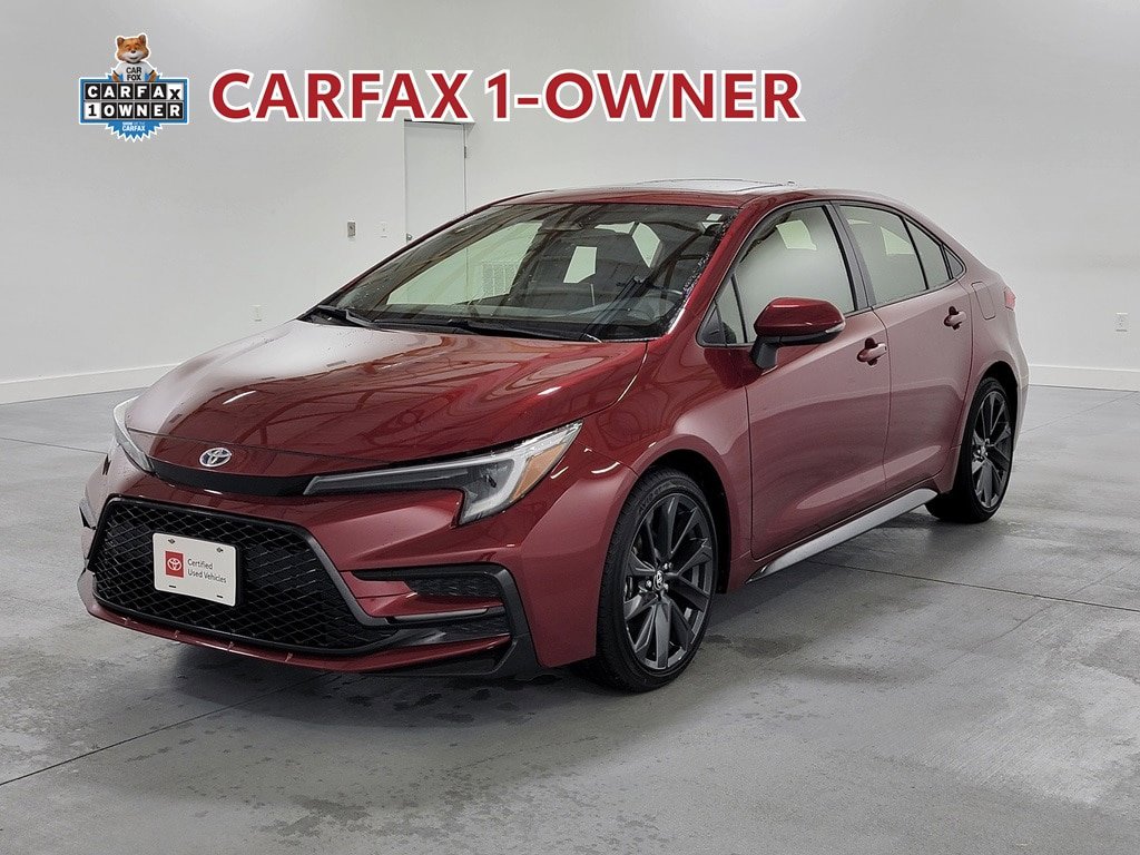 Certified 2025 Toyota Corolla SE w/ SE Premium Package FWD image 4