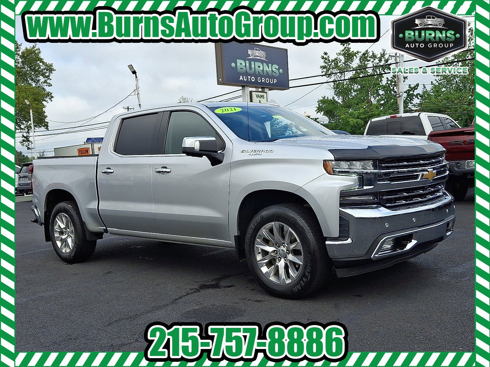 Used 2021 Chevrolet Silverado 1500 LTZ w/ Technology Package
