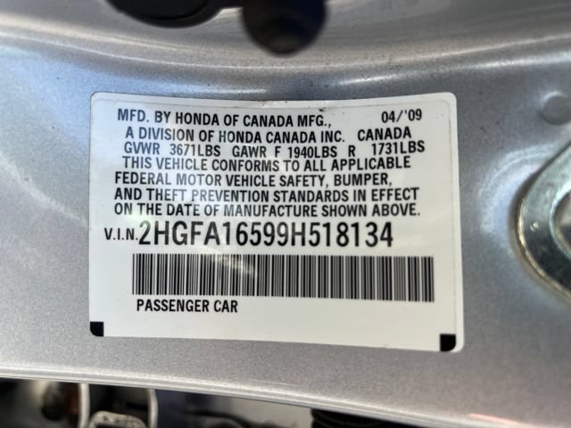 Used 2009 Honda Civic LX image 17