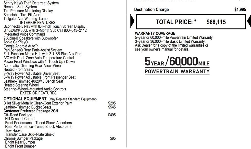 Used 2024 RAM 2500 Laramie w/ Off Road Package image 18