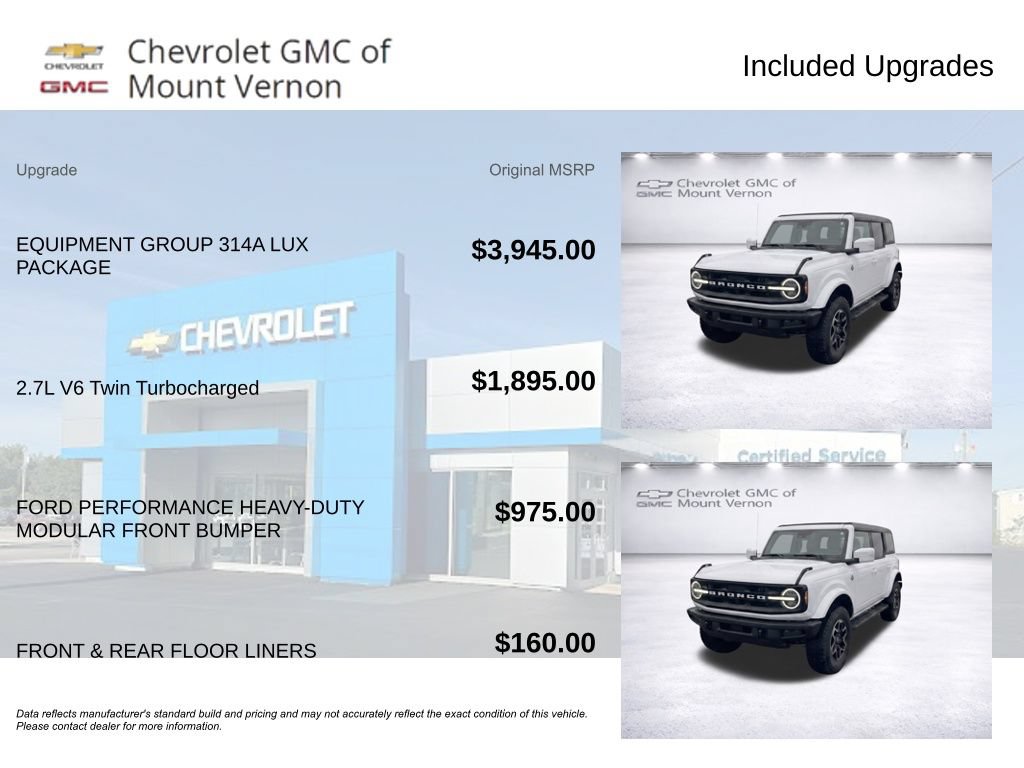 Used 2023 Ford Bronco Outer Banks AWD/4WD image 6