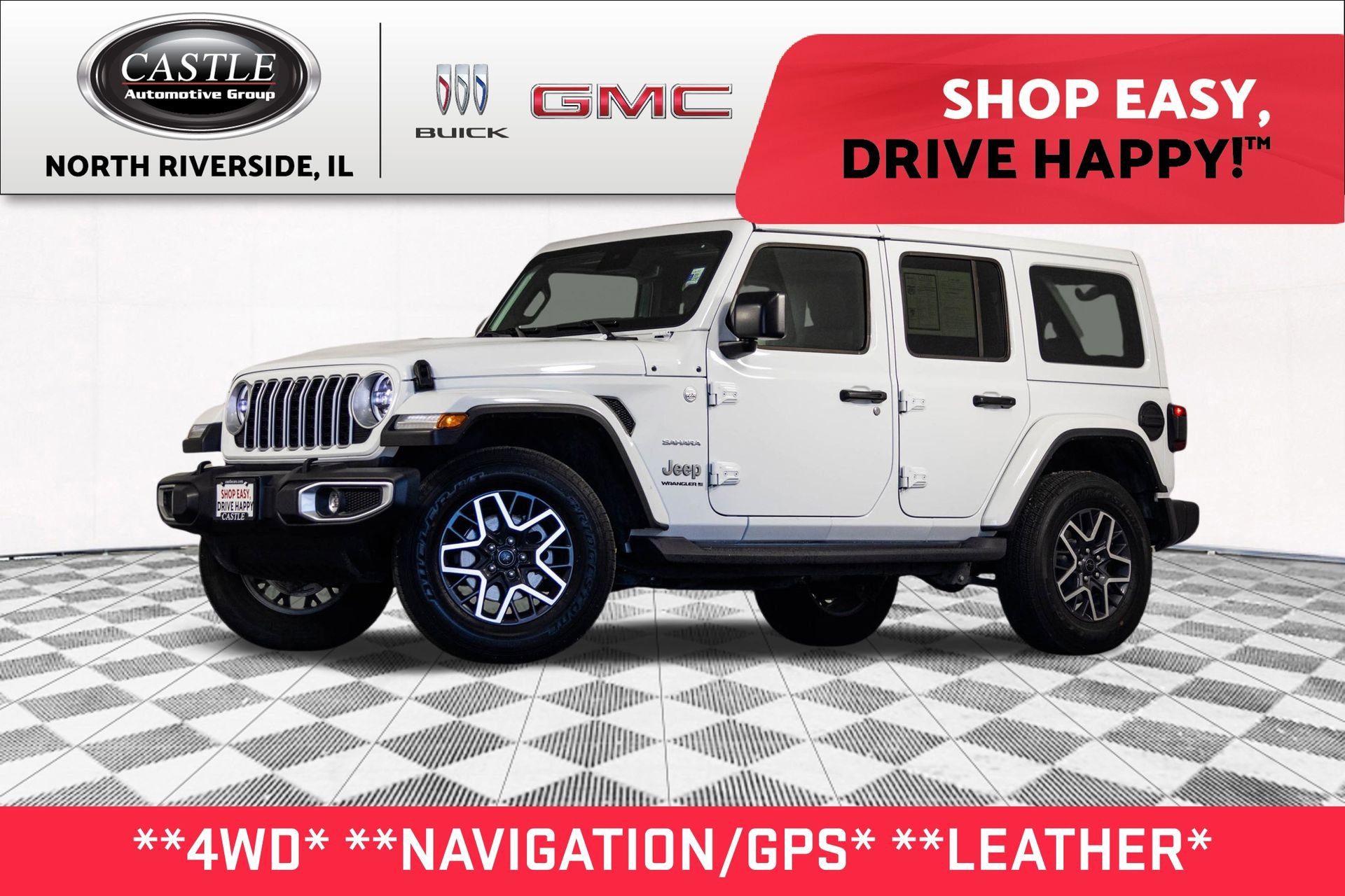 Used 2024 Jeep Wrangler Sahara w/ Technology Group